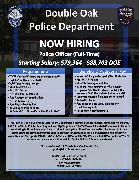 Double Oak Police Department Logo